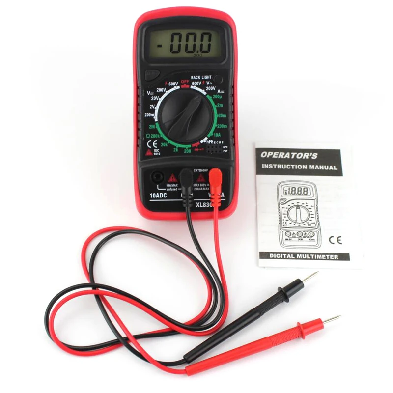 

XL830L Multimeter Handheld Digital Multimeter Universal Meter