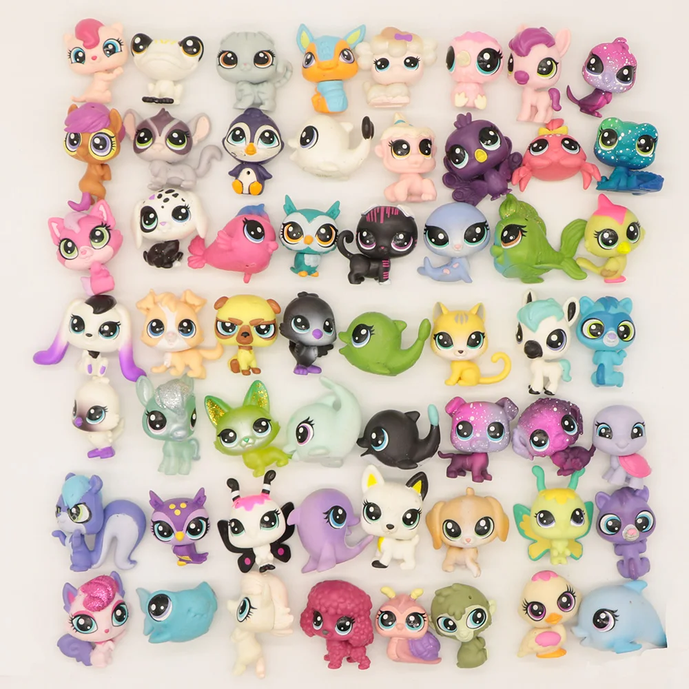 

5Pcs LPS PVC Toys Figure Random Send Different Style Mini Pet Action Figure Toys