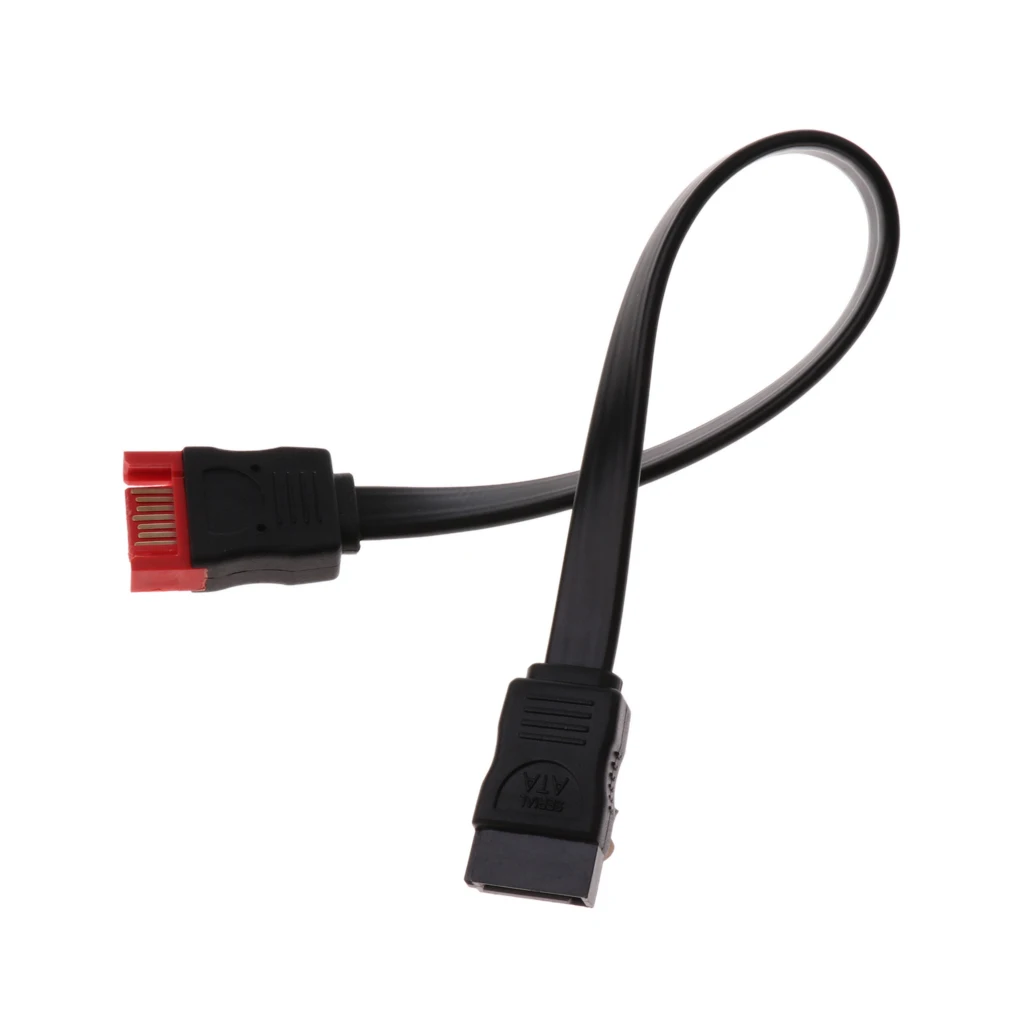 SATA 7Pin Male to Female Extension Cable Serial ATA Hard Disk HDD Data Cable