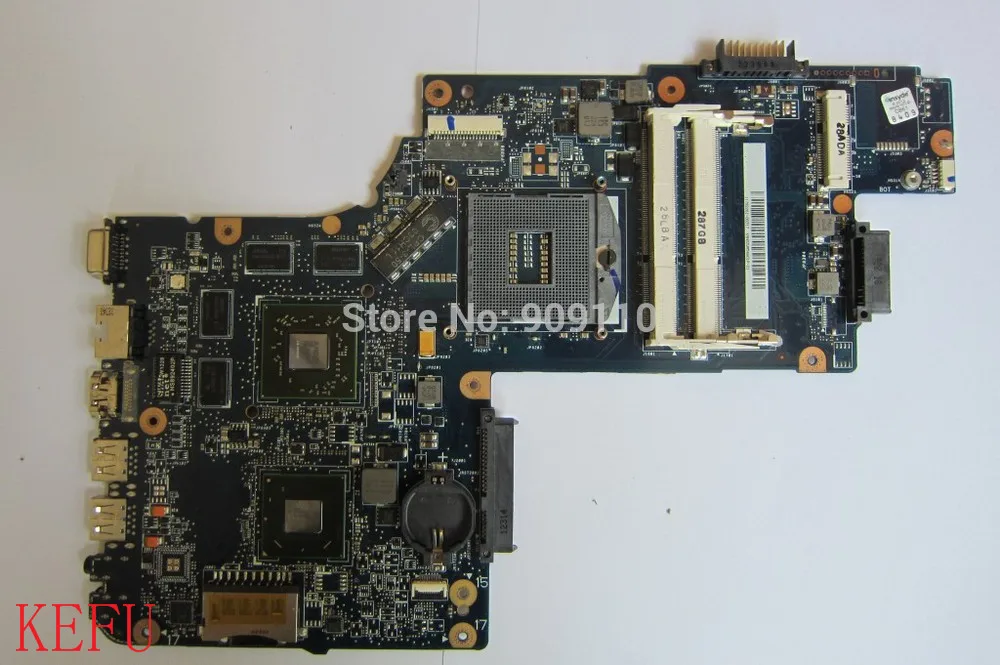 Yourui для Toshiba L850 C850 Материнская плата ноутбука H000052720 PGA989 HD 7670 м 1 ГБ HM76 материнская плата DDR3 тестирование Быстрая