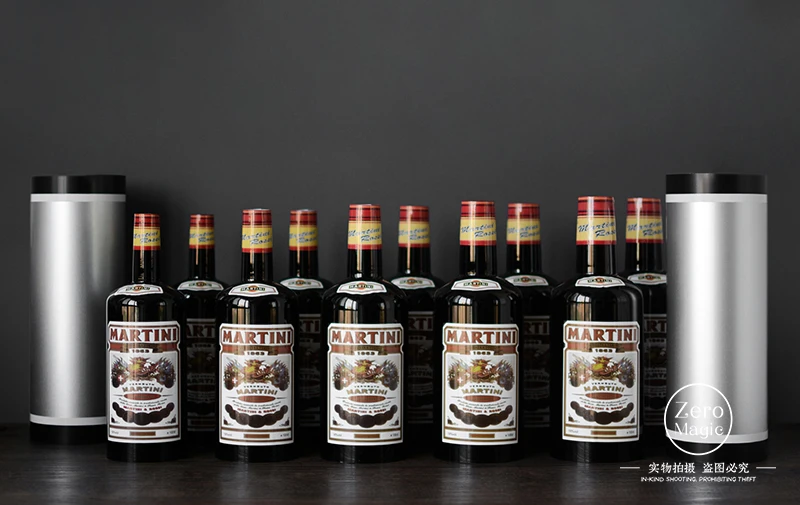 

Multiplying Bottles 10 Bottles Black ( poured Liquid)stage magic props close up mentalism illusion classic toy,Magic Tricks