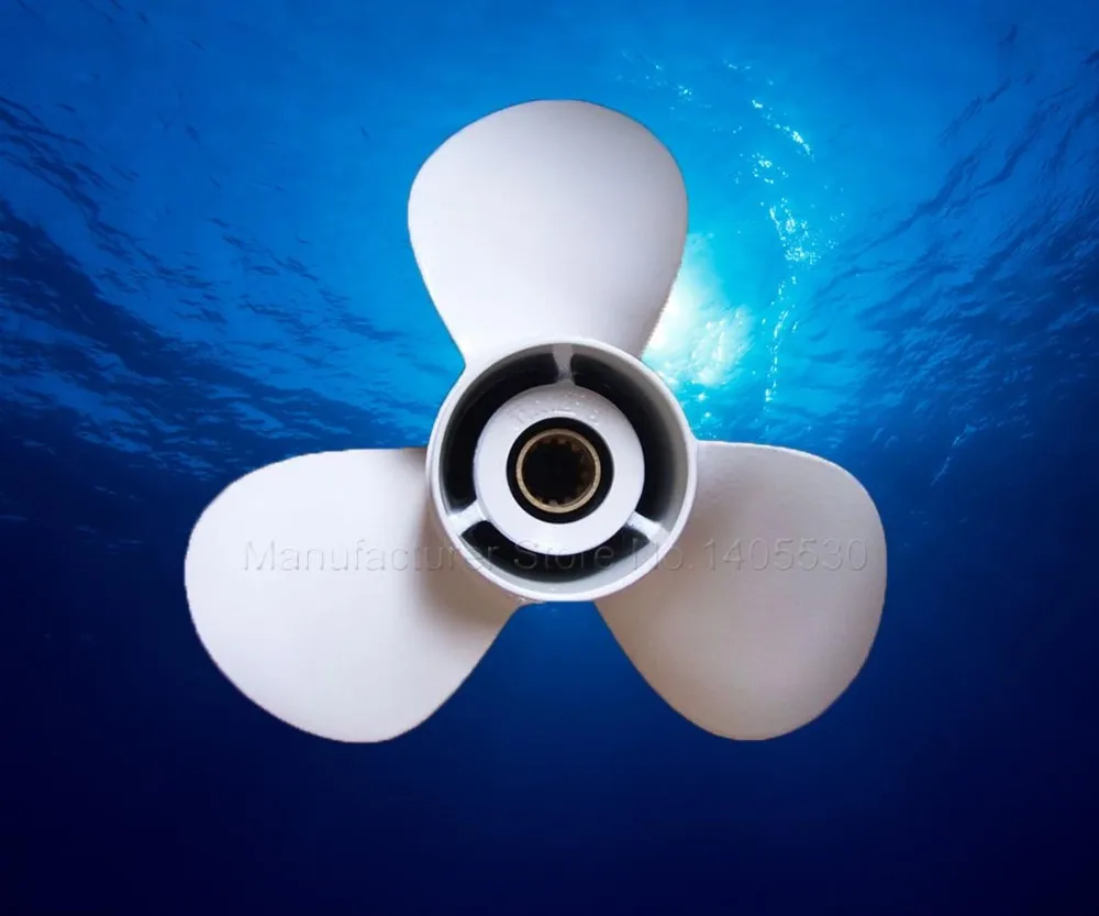 

11 3/8" x 12" Marine Propellers for Yamaha 25-60HP Outboard Motor Engine Parts 11 3/8 x 12 - G