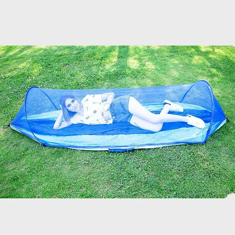  VILEAD Automatic Unfolding Hammock with Mosquito Hiking Hunting Camping Cot Sleeping Bed Stable Ult