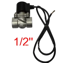 1/2 ''DN15 Порты и разъёмы под водой Электрический электромагнитный клапан из нержавеющей стали SS304 Водонепроницаемая обмотка для музыкальных поющих фонтанов клапан, DC12V, 24 V, AC220V