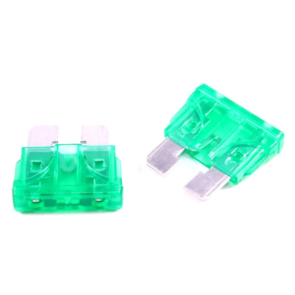 10Pcs Fuse Standard Medium Blade Car Fuse 30Amp 32V Auto Automotive Fusescar fuseautomotive
