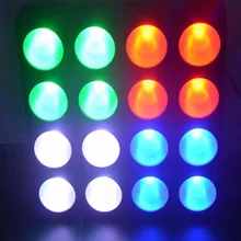 4 шт./партия 16 шт. 30 Вт RGB три в одном матричный светодиодный светильник тонкий светодиодный COB матричный светодиодный настенный светильник