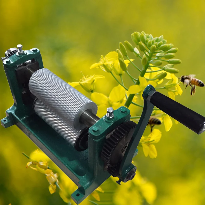 Горячая 86*195 мм ручной пчелиный воск основа машина пчелиный воск листы машины