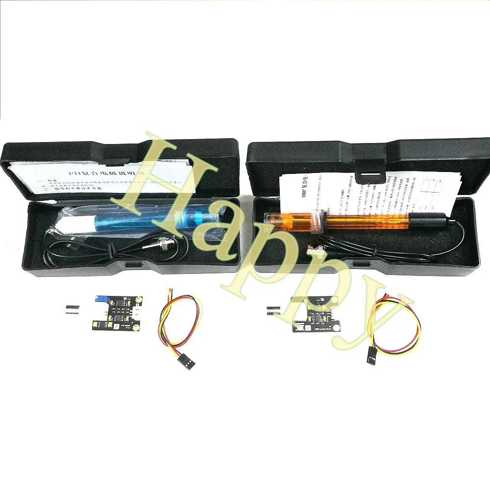 Open source PH sensor simulation + analog ORP redox potentiometer |