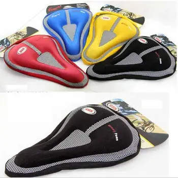 

Free shipping SSS memory foam cushion bike bicycle silica gel saddle cushion seat cover