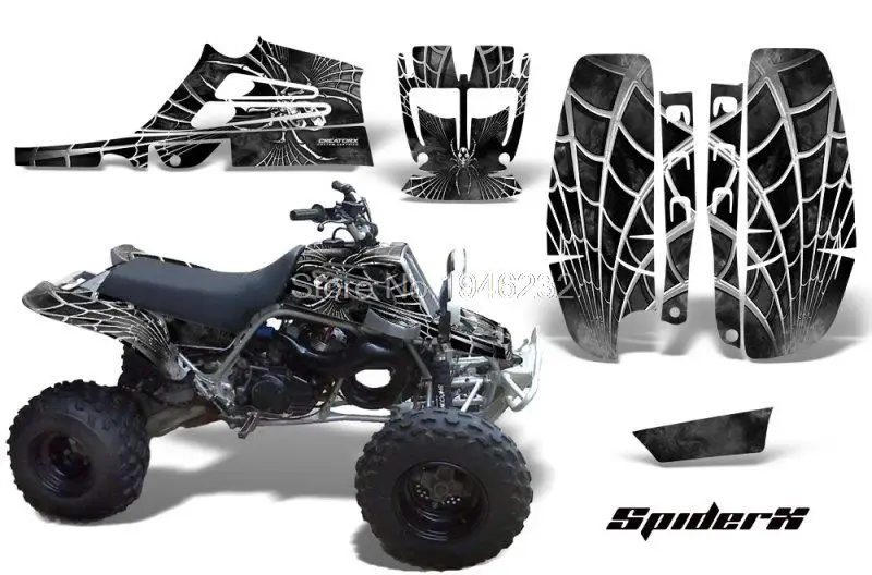 Стиль наклейки графические наборы для Yamaha BANSHEE 350 YFZ350 1987-2002 2003 2004 2005 мото Декор Аксессуары Pegatina