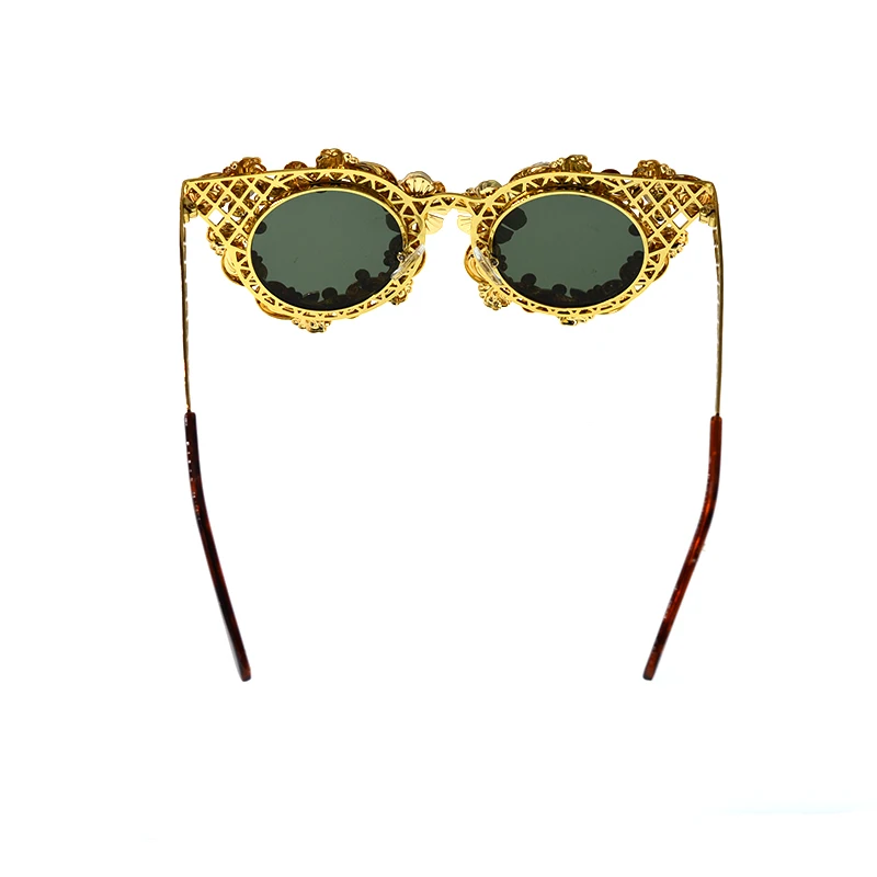 Новинка, женские солнцезащитные очки кошачий глаз с искусственным кристаллом, модные летние солнцезащитные очки для женщин, кошачий глаз, сексуальные