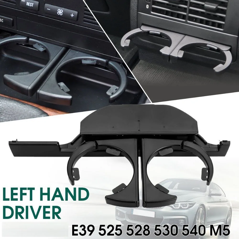 

Car Console Cup Holder Front Left Retractable Drinks Holder For BMW E39 525 528 530 540 M5 1995-2006 Drinks Holders #51168190205
