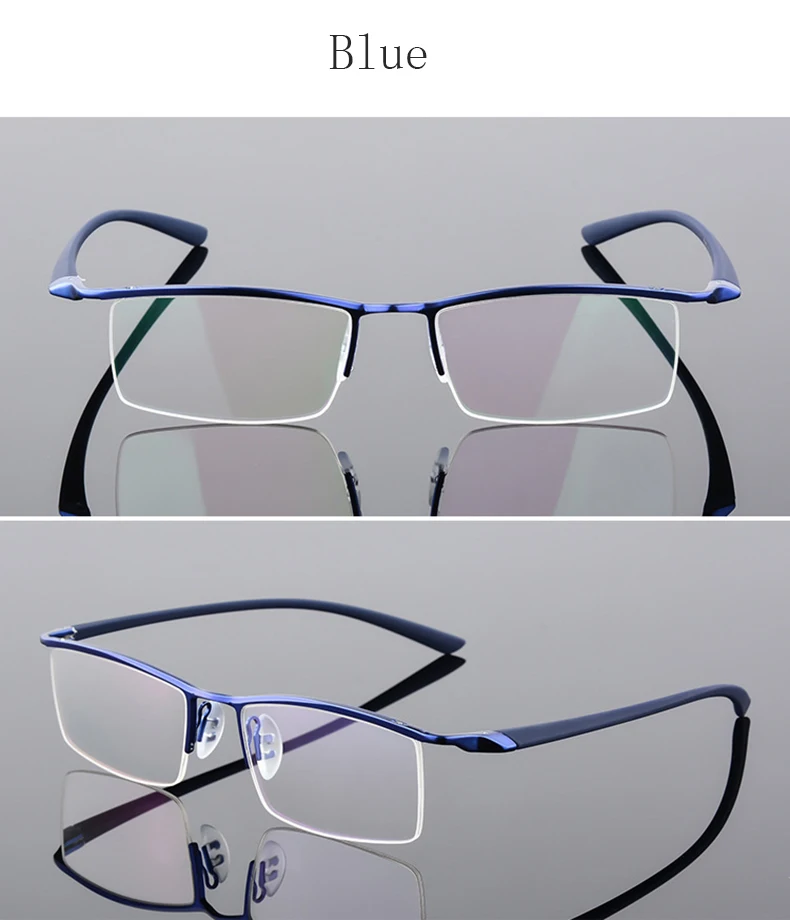 Browline, половинная оправа, металлическая оправа для очков, для мужчин, очки, модные, крутые, оптические очки, мужские очки, оправа по рецепту, P8190