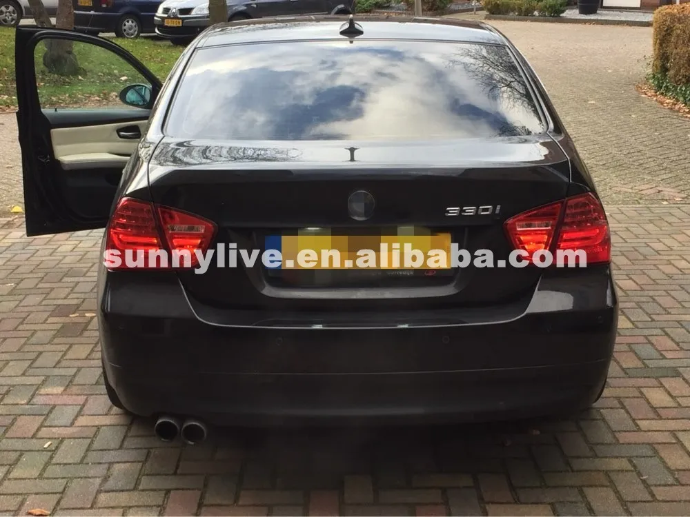 Для BMW E90 3 серии 320i 323i 325 330 335 светодио дный задние лампы 2005-2008 Полный красного цвета LF