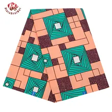 Модный высококачественный мягкий хлопковый воск bintarealwaxFabric африканская ткань батик для Африки Одежда 40fs1276