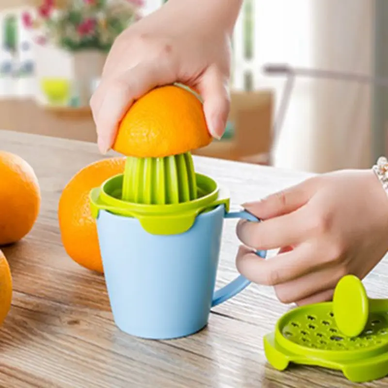Multi function Plastic Manual Fruit Juice Extractor Squeezer Juicers