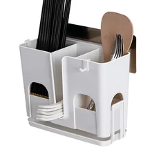 Кухонная стойка для хранения,, органайзер, многофункциональные домашние кухонные палочки для еды, столовые приборы, держатель для хранения, палочки для еды, трубка