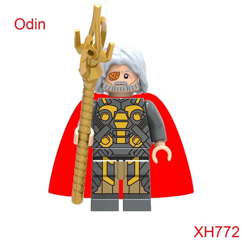 

Pogo 2017 Super Heroes Thor 2 Movie Odin Mini Brick Figures Single Sale Building Blocks Diy Toys For Children Pogo Xh772