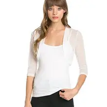 Формальный дизайн бренд черная куртка 1/2 рукав конкурентная цена свадебное болеро Лидер продаж выше талии длина