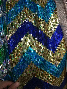 

Colorful Sequin lace fabric 2017 lace in switzerland high quality african lace with sequin fabric for party dress BZL-32125