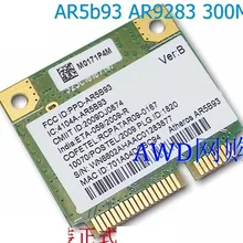 Ssea сетевой карты для Atheros AR5B93 AR9283 Половина Mini pci-e 802.11b/G/N беспроводной карты 300 Мбит/с испытания хорошо