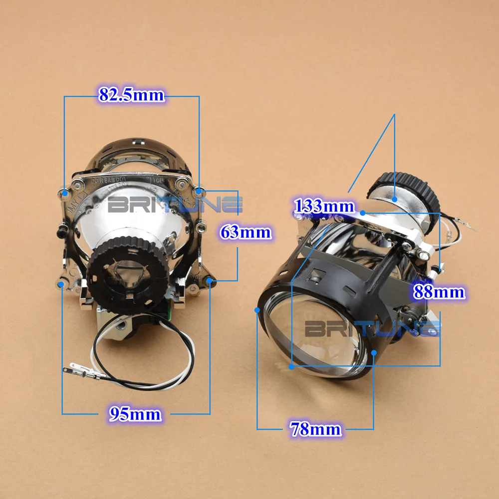 Би-ксенон HID проектор фары объектив AL D2S для BMW E46 E90 E92 E83/Audi A3 A4/Benz W203 W220 MK5/peugeot аксессуары для модернизации