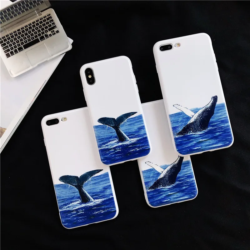 Flamingo Dolphin Dinosaur dairy cow Case For iphone 7 Case
