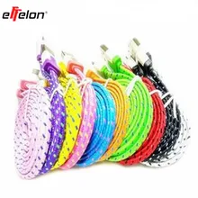 effelon Hit 1m 2m 3m nylon micro USB cable charger data synchronization for Android smartphones tablet USB cable wire