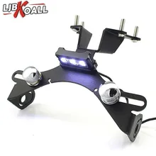 Алюминиевый Fender Eliminator номерной знак кронштейн крепление номерного знака держатель света для 2013- Yamaha FZ mt 09 FZ-09