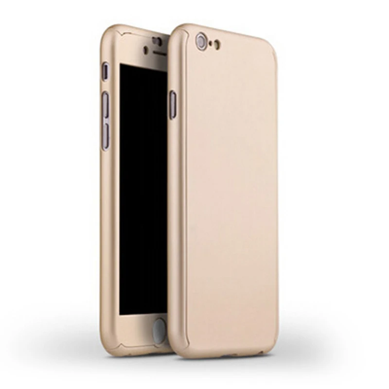 Твердый Чехол для iphone 8 6S 7 Plus с матовой отделкой 360 градусов|phone cases|case pluscase for |