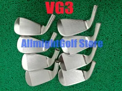 Новые 8 шт VG3 утюги для гольфа Гольф VG3 Кованое железо устанавливает гольф-клубов VG3 4-9 PW AW с Сталь вал