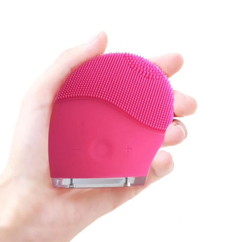 Handle Rechargeable Electric Facial Cleansing Brush Set Face Body