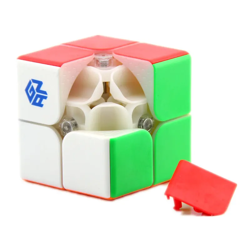 Gan 249 V2 2x2 Magic Speed Cube Stickerless GAN 249 V2M Puzzle
