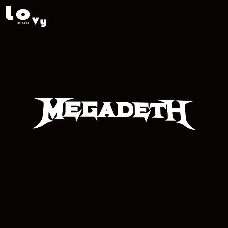 Megadeth виниловые автомобильные наклейки/наклейка на бампер автомобиля оформление окон и дверей CA1210