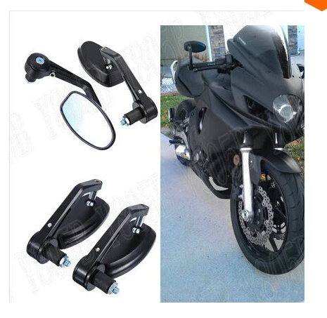 Зеркало заднее универсальное для мотоцикла 7/8 дюйма Yamaha YZF R1 R6 R6S FZ1 FZ8 S SP VStar 400 600