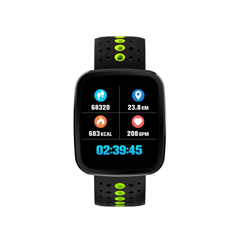 

Fashion Smart Watch Stopwatch Fitness Bracelet Multi-functional Heart Monitor Sports Alarm Clock Music Control for Boys Girls