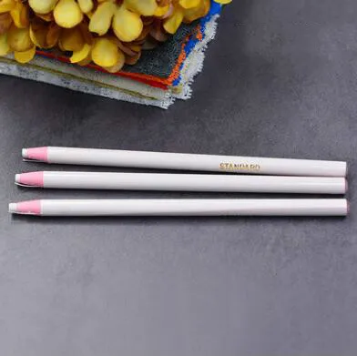 Colorful Erasable Fabric Tailors Chalk Tailor's Chalk Pencil Fabric Patchwork Marker Clothing Pattern DIY Sewing Tools GYH - Цвет: 3 White Chalk Pencil