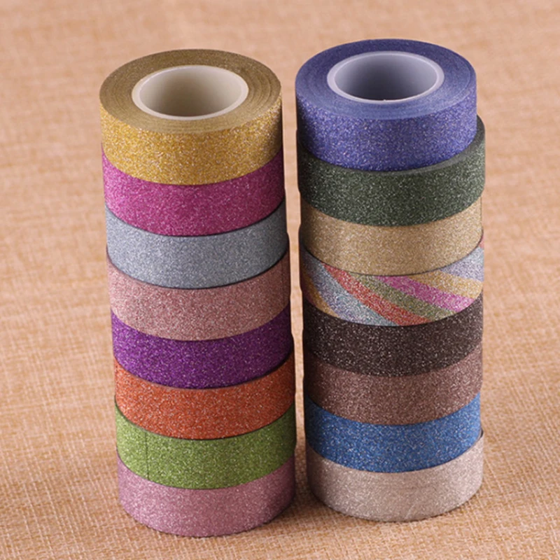 Washi Tape Stationery Scrapbooking Decorative Adhesive Tapes DIY Color