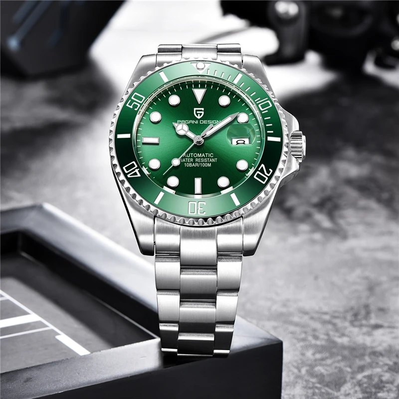 2019 NEW PAGANI DESIGN Brand Luxury Automatic Mechanical Watch Men stainless Steel Waterproof Business Men's Mechanical Watches