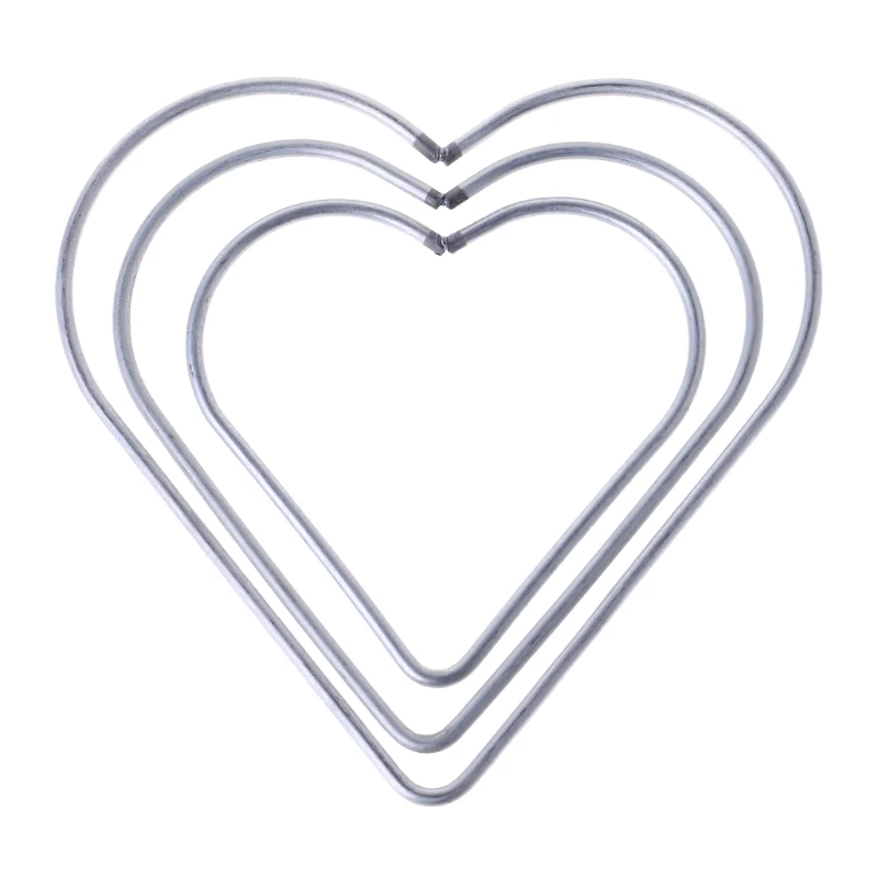 

Heart Metal Dream Catcher Dreamcatcher Ring Macrame Craft Hoop DIY Accessories