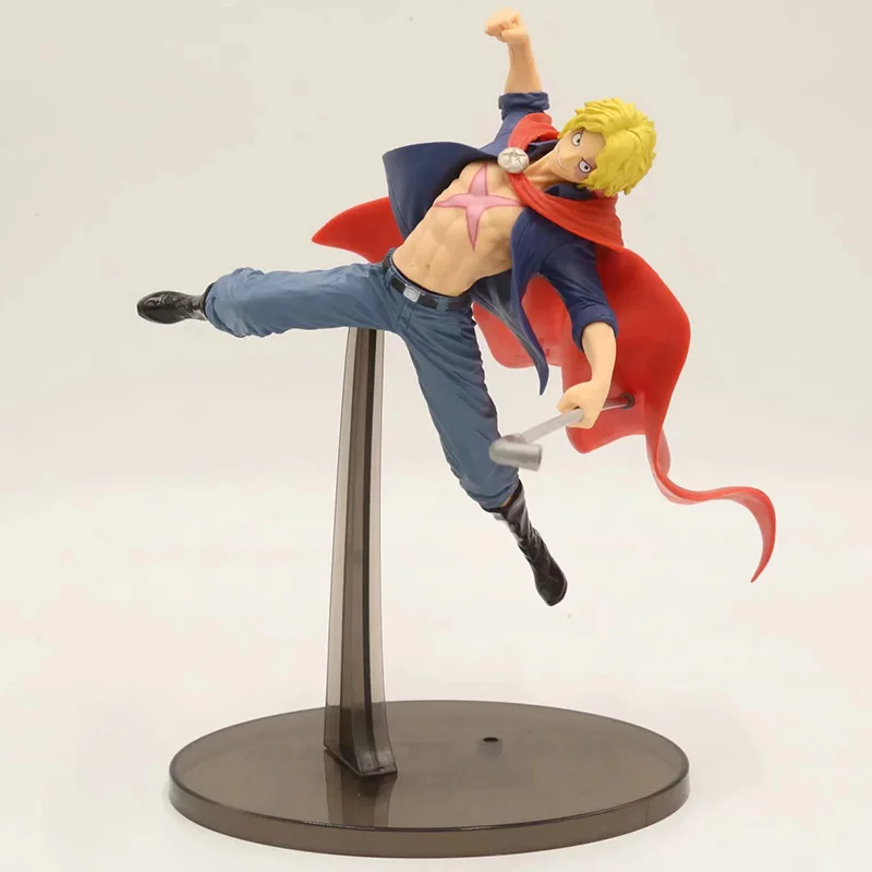 One Piece Sabo Action Figure 18 scale painted figure Fighting Ver. Revolutionary Army Sabo PVC figure Toy Brinquedos Anime