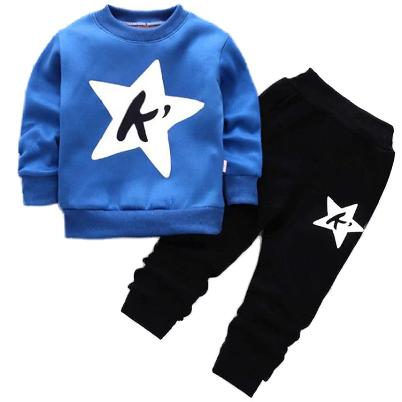 Зимние Топы; Детский костюм для малышей; Одежда для мальчиков; детский спортивный костюм из 2 предметов; утепленная Осенняя теплая одежда; Свитшот; 5T
