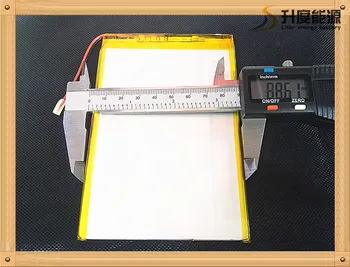 

Free shipping 3.7V,5000mAH,[3088128] Polymer battery 9 inches tablet battery domestic the built-in rechareable battery