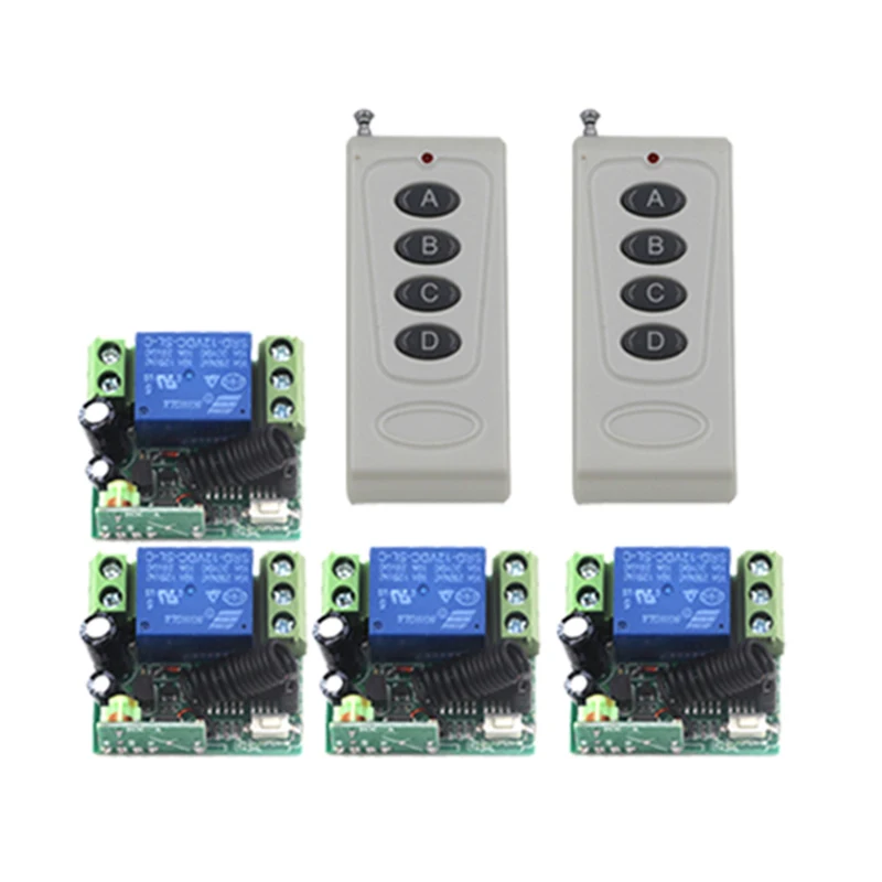 Hot ! 1CH RF radio remote control switch with memory function DC 12V