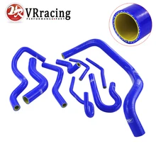 9 Pcs Radiador Silicone Mangueira do Radiador kit mangueira de Silicone Para Honda CIVIC SOHC D15 D16 EG EK 92-00 com logotipo PQY