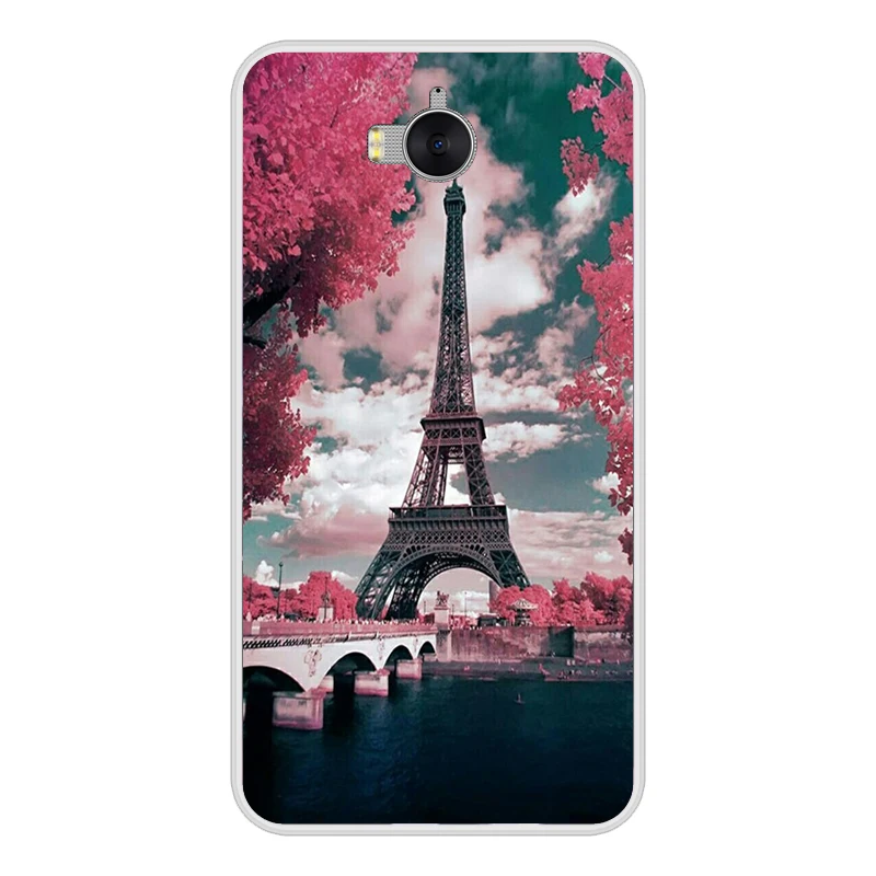 Силиконовый чехол для huawei y 6 чехол для huawei y 5 чехол мягкий tpu чехол для huawei y 5 6 чехол с принтом