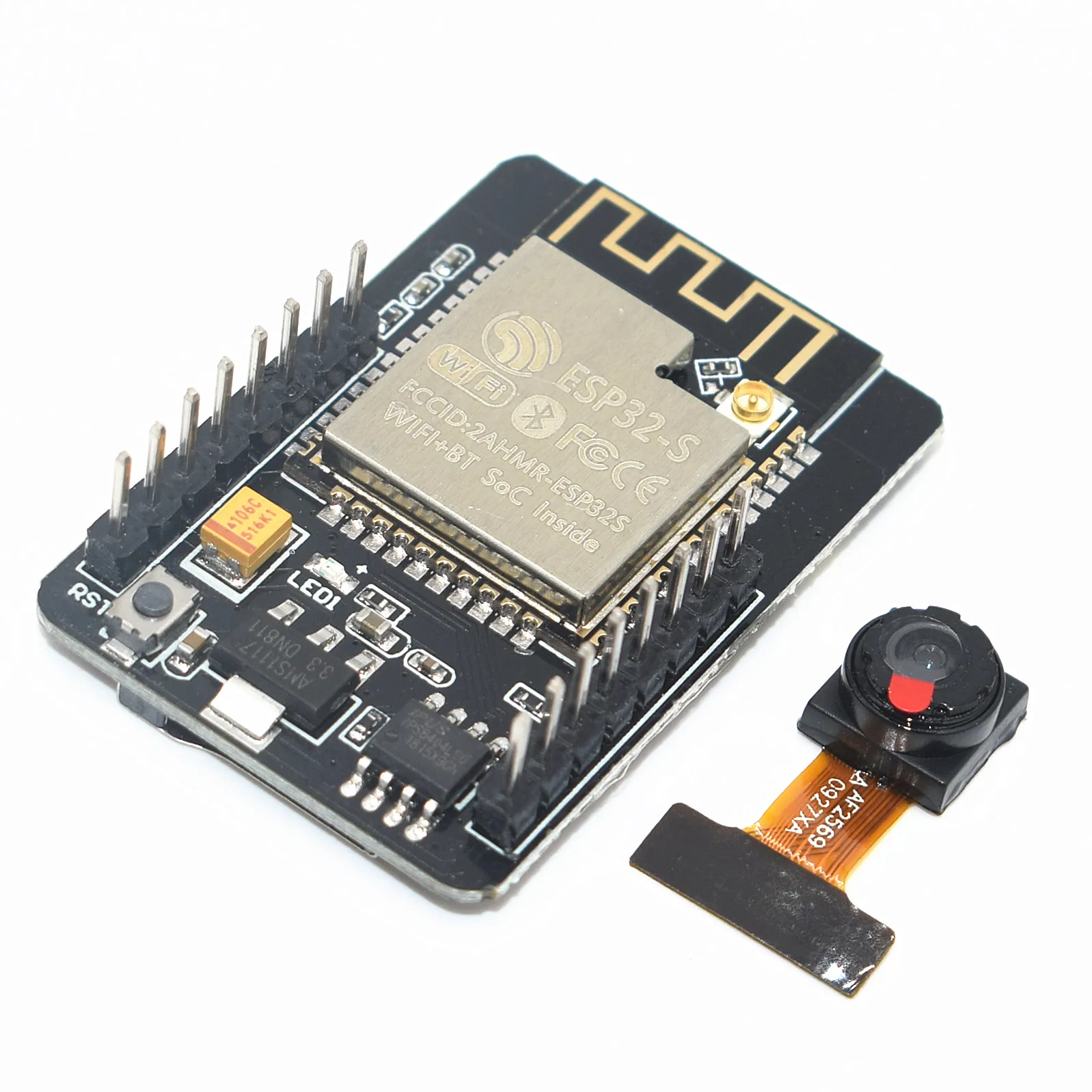 ESP32-CAM беспроводной доступ в Интернет Wi-Fi модуль ESP32 серийный wi-fi ESP32 CAM макетная плата 5V Bluetooth с OV2640 Камера модуль для Arduino