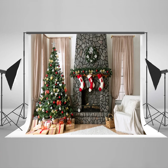 Kate 7x5 X mas Fotografia Professional Backdrop Christmas Tree ...