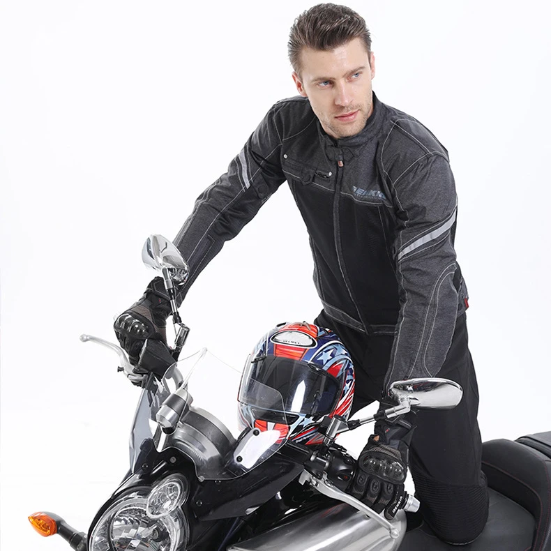 BENKIA ретро-стиль мотоциклетная куртка Chaqueta Мото куртка для гоночного мотоцикла мотокросса одежда с протекторами JS18
