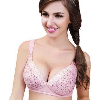 

Cup A-E Maternity Nursing Bras Lace Open Button Cotton Lingerie Pregnant Women Underwear Breast Feeding Gravida Clothing Gestant